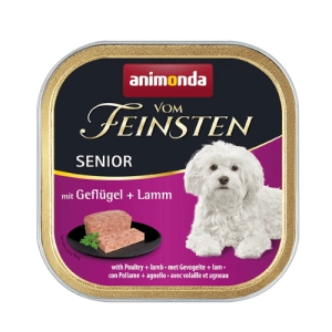 Animonda vom feinsten Senior drób z jagnięciną 150g - mokra karma dla psów seniorów