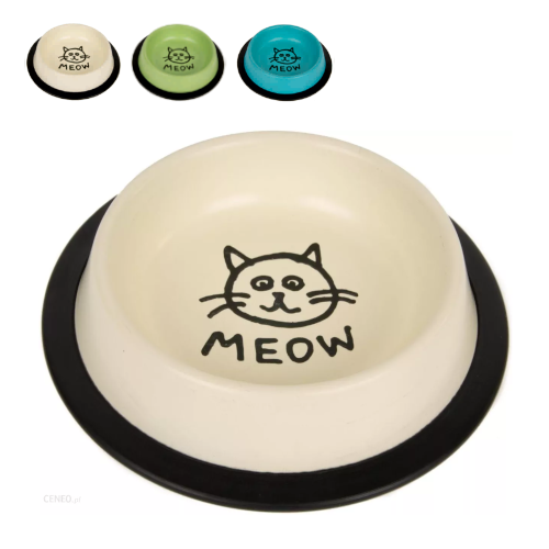 sklep-zoologiczny-psokoty-chico-miska-metalowa-na-gumie-meow-0-47l-niebieska-kremowa-zielona.png