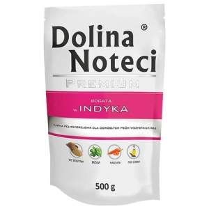 Dolina Noteci Indyk 500g - mokra karma dla psów