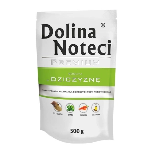 Dolina Noteci Dziczyzna 500g - mokra karma dla psów