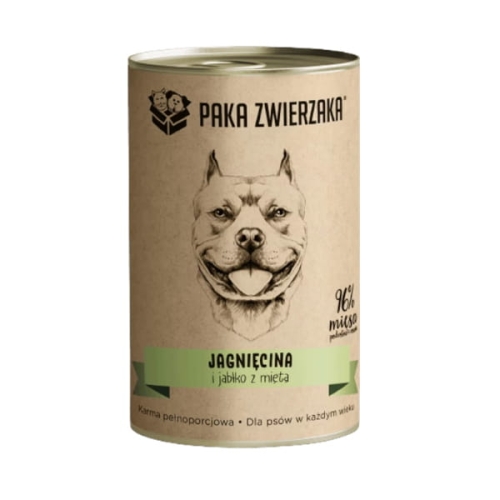 mokra-karma-dla-psa-paka-zwierzaka-jagniecina-i-jablko-mieta-400-g.jpg