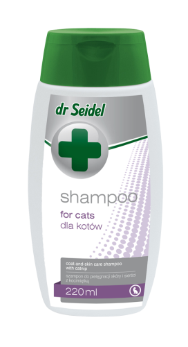 sklep-zoologiczny-psokoty-dr-seidel-szampon-dla-kotow-220-ml