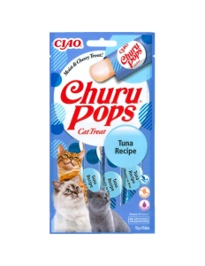 Inaba Churu Cat POPS tuńczyk 4x15g - przysmak dla kota w kremowej galaretce