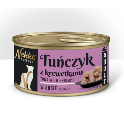 Nekko-supreme-mokra-karma-dla-kotow-tunczyk-krewetki-sos-puszka-80g.WebP