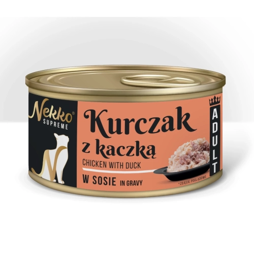 Nekko-supreme-mokra-karma-dla-kotow-kurczak-kaczka-sos-puszka-80g.WebP
