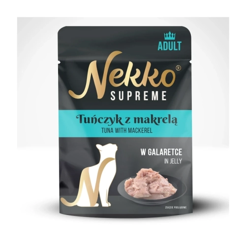 Nekko-supreme-mokra-karma-dla-kotow-tunczyk-makrela-galaretka-saszetka-70g.WebP