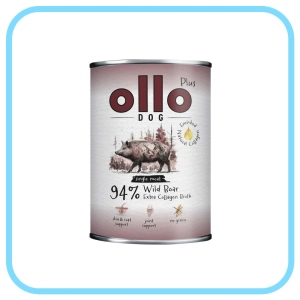 Ollo Kolagen Dzik 400g -  mokra karma dla psa