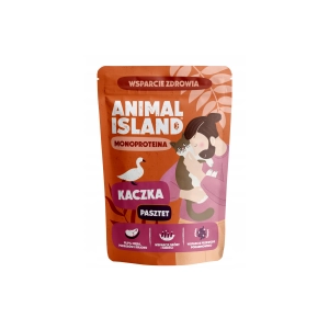 Animal Island saszetka Mono kaczka 100g - mokra karma dla kota