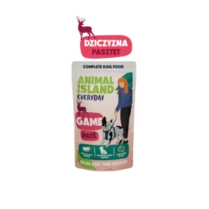 Animal Island saszetka Pasztet dziczyzna 150g - mokra karma dla psa
