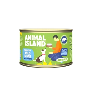 Animal Island puszka Dziczyzna Ziemniaki 410g - mokra karma dla psa