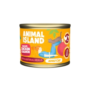 Animal Island puszka Kurczak Łosoś 200g - mokra karma dla kota