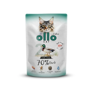 Ollo nr 2 Kaczka mokra karma w sosie dla kota saszetka 85g