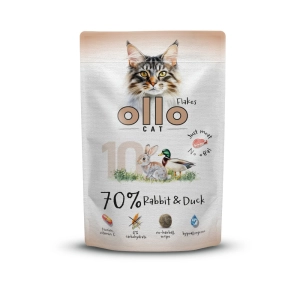 Ollo nr 10 Królik Kaczka mokra karma w sosie dla kota saszetka 85g