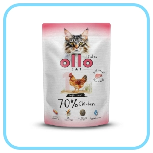 Ollo nr 1 Kurczak mokra karma w sosie dla kota saszetka 85g