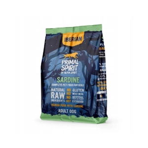 Alpha Spirit Primal Sardynka 1kg - karma sucha dla psa