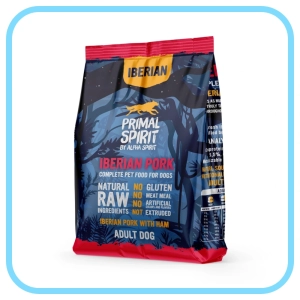 Alpha Spirit Primal Wieprzowina 1kg - karma sucha dla psa