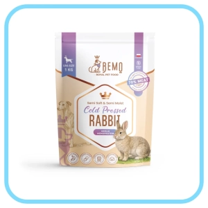 Bemo Cold Rabbit 1kg/3kg - półwilgotna karma dla psa