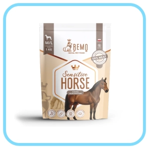 Bemo Koń Sensitive S/M | M/L (1kg) - sucha karma dla psa